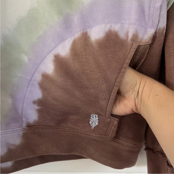 Free People Movement tie-dye Metti Ombre sweatshirt XS - Picture 9 of 13